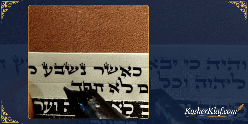Expert Sofer Writes on Klaf to be used for Mehudar Tefillin