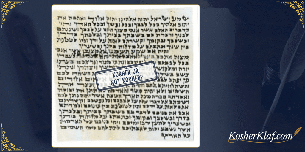 From the Sofer’s Workshop_ A Mezuzah Inspection with a Shocking Discovery