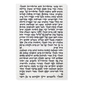 Megillat Esther (Ksav Ashkenaz) 11 3/4" - R. Gafni