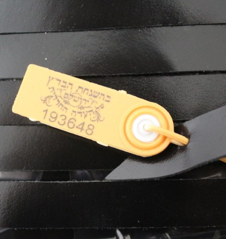 Halachically prepared kosher tefillin straps