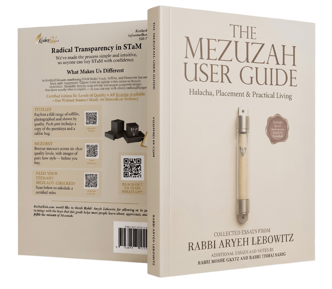 Rabbi Aryeh Lebowitz Mezuzah Guide